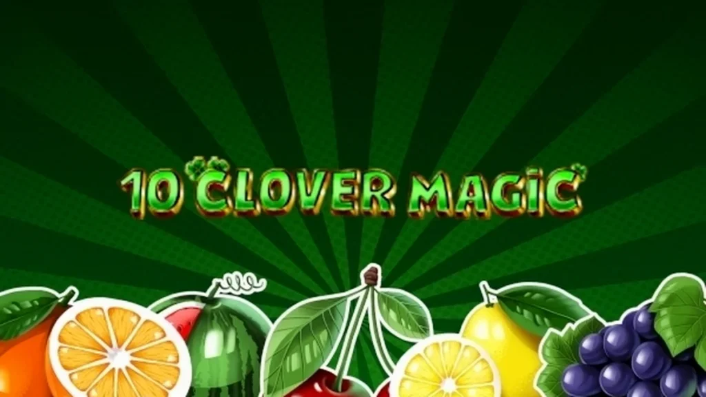 Tampilan visual slot 10 Clover Magic dengan tema Irlandia yang klasik